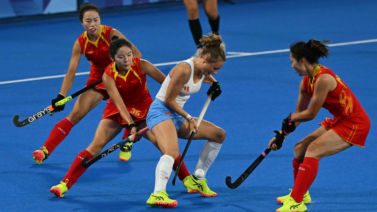 女子曲棍球团体赛决赛荷兰队夺冠 女子曲棍球团体赛决赛荷兰队夺冠